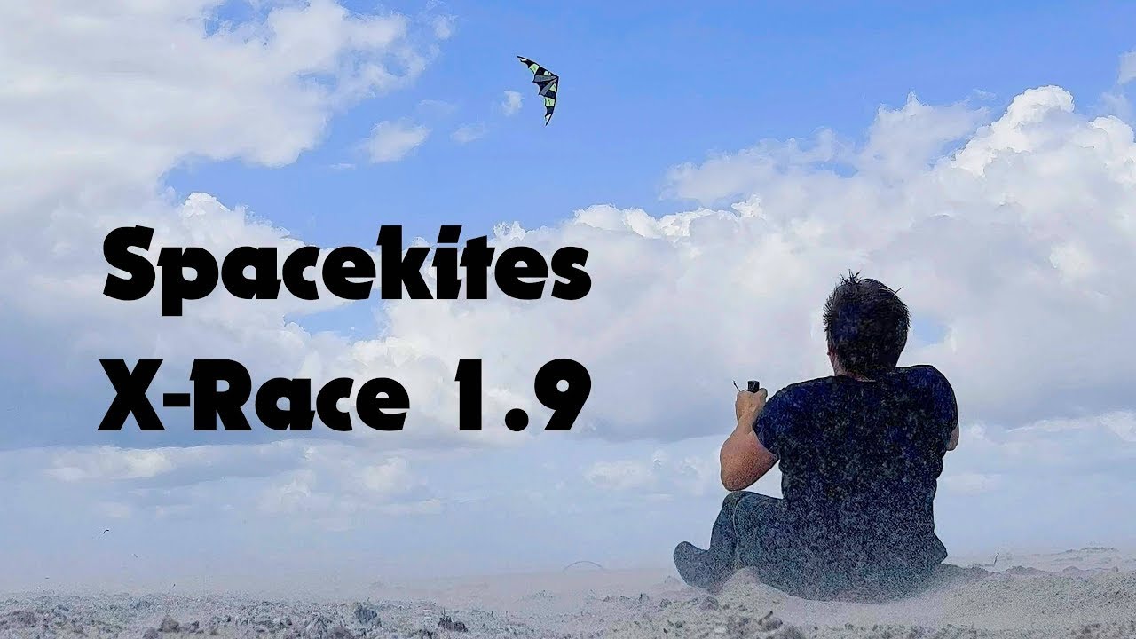 Spacekites X-Race 1.9 bei 30-50km/h Wind