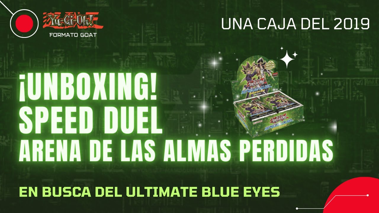 Unboxing Speed Duel Arena de las Almas Perdidas - Una expansión del 2019