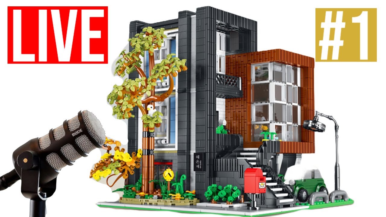 Mork HEA-ON-JEA Villa Modular LIVE build - 1 | Set 010205
