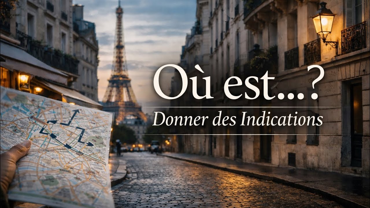 🇫🇷 Où est… ? Demander et Donner des Indications.