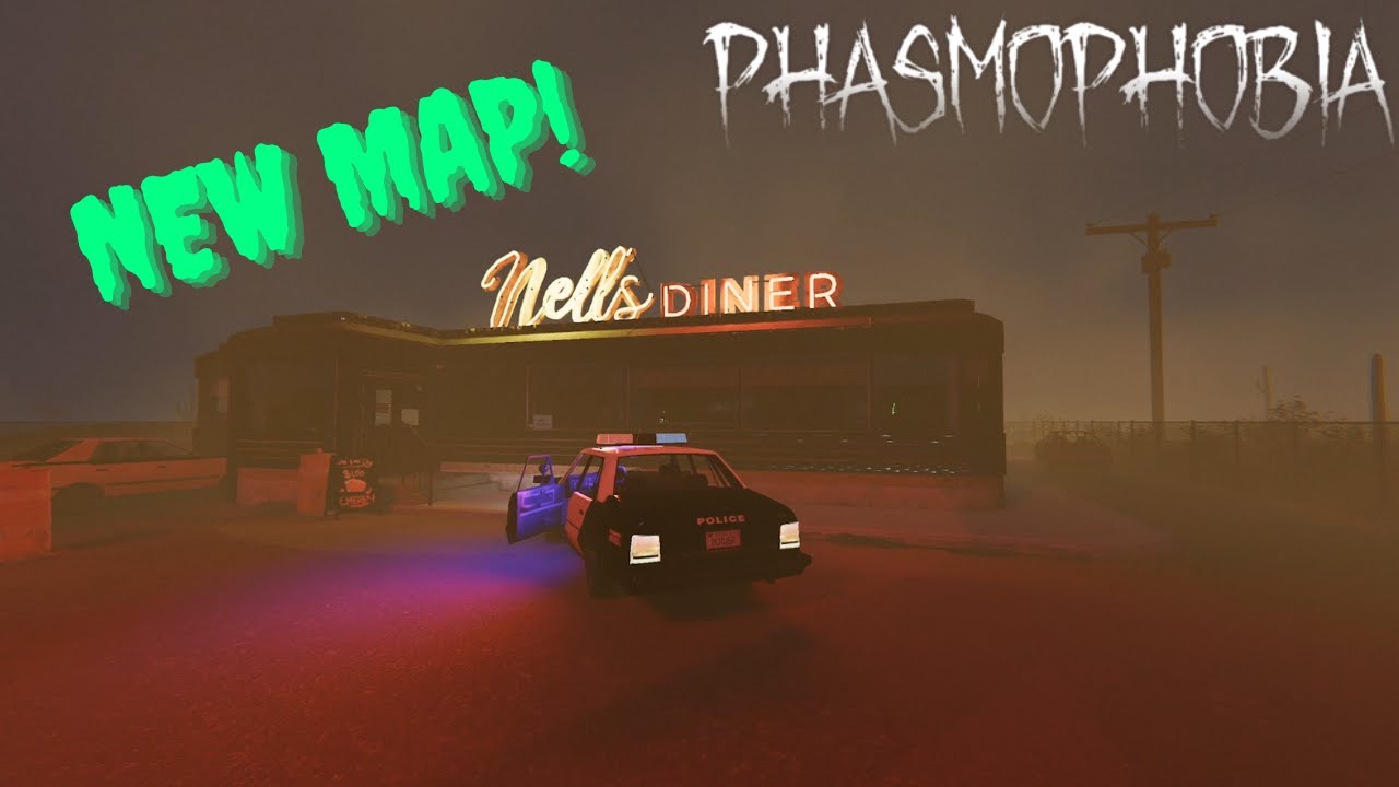 Investigating on Nell's Diner - NEW MAP - Phasmophobia
