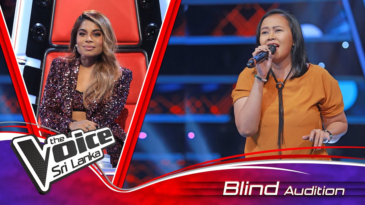 Rahmanika Kumalasari | Sanda Madale Sita (සඳ මඩලේ සිට) |  Blind Auditions | The Voice Sri Lanka