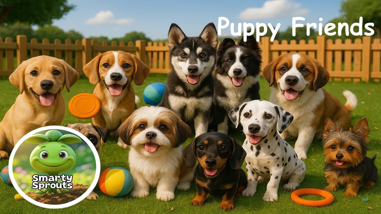 Puppy Friends | Nursery Rhyme
