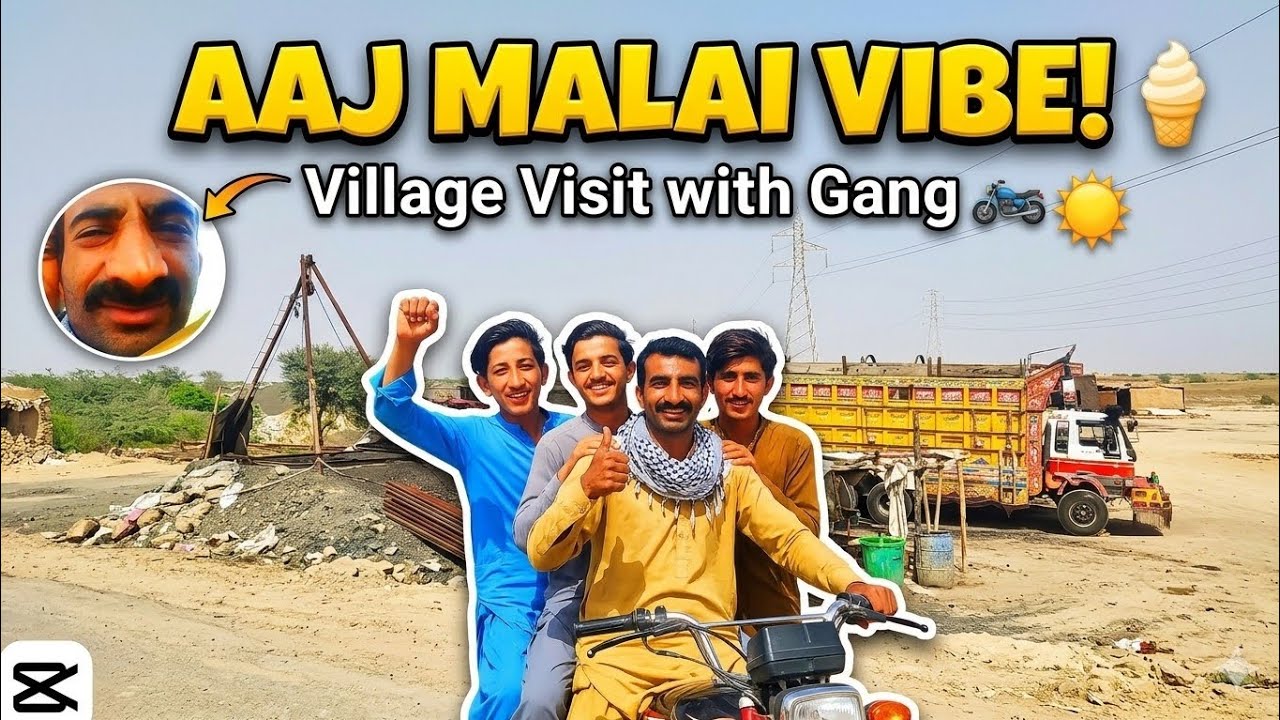 Village visit with gang🤍