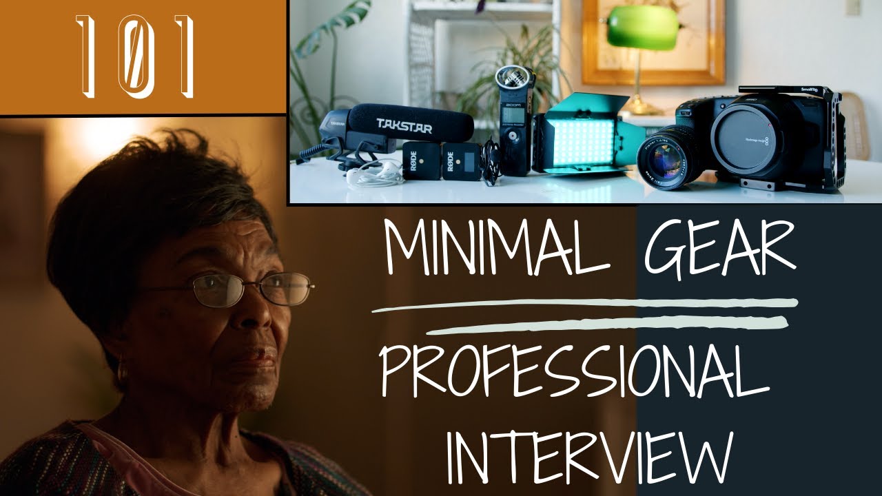 How to Film Professional Interviews Anywhere || Gear, 2-Person Set-Ups & More