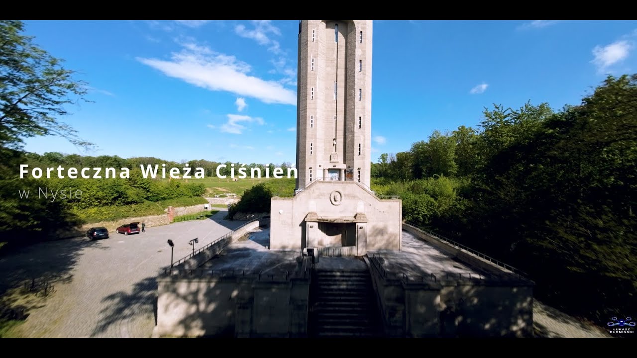 Forteczna Wieża Ciśnień i Fort Prusy Nysa #drone #fpv #djiavata