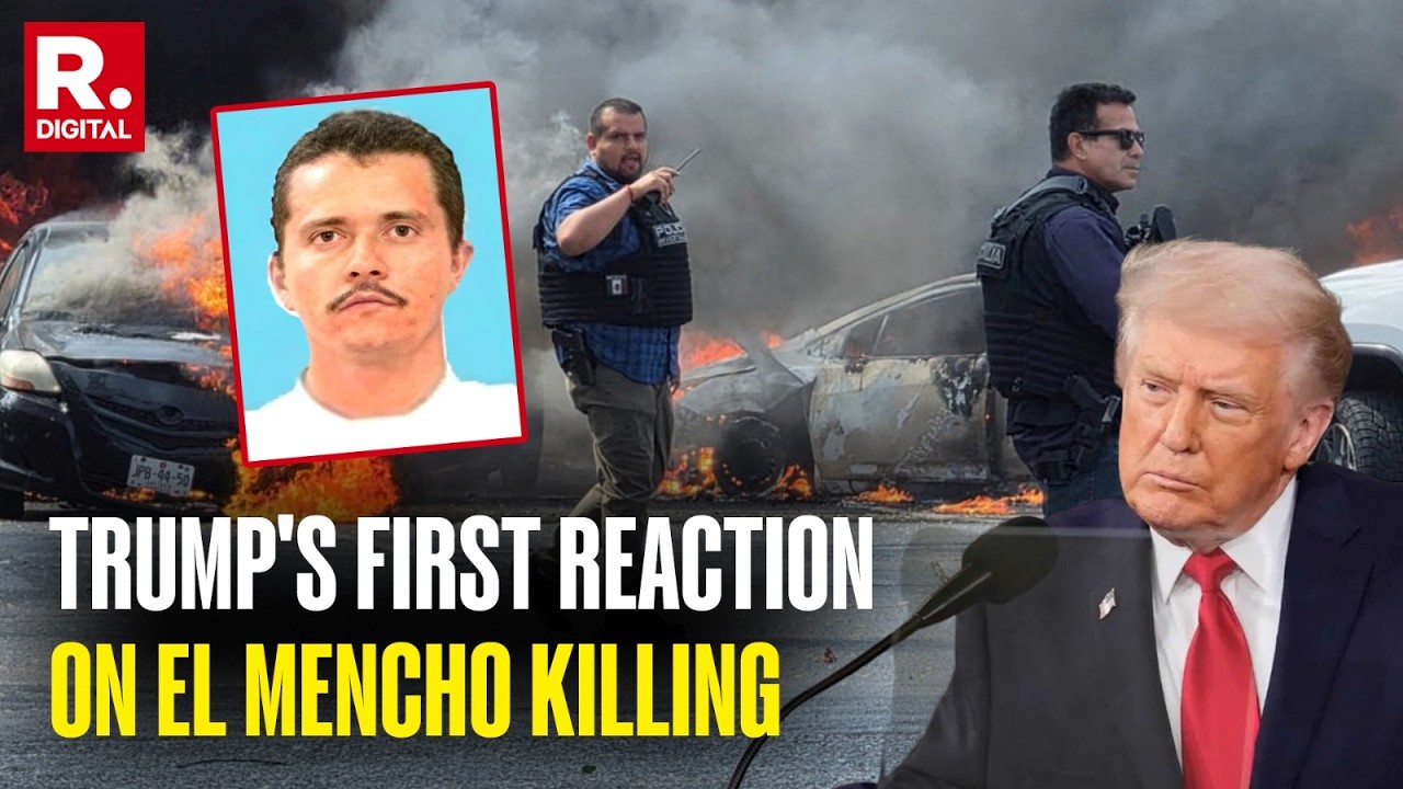 El Mencho Killed: Trump Reacts After Incident, Says 'We Have Taken Down Mexican Drug Cartel Kingpin'