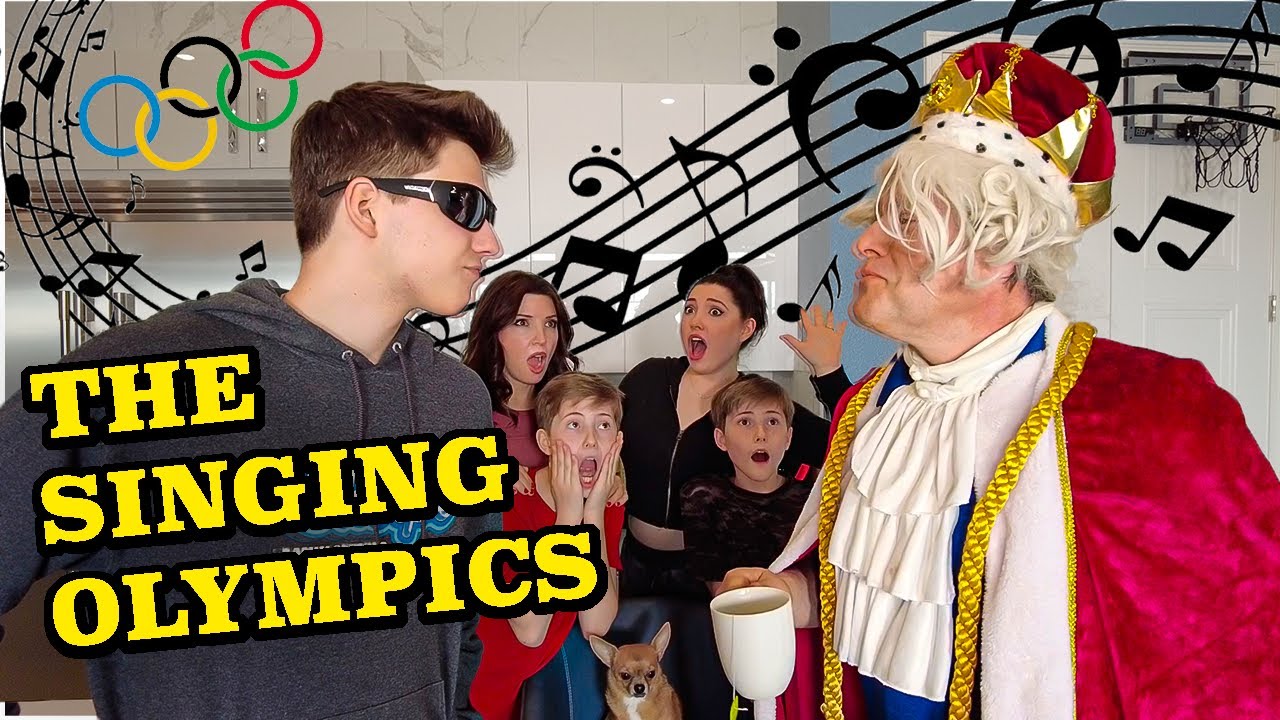 FAMILY SINGING OLYMPICS!!! 🎤✨ w/ The @SharpeFamilySingers
