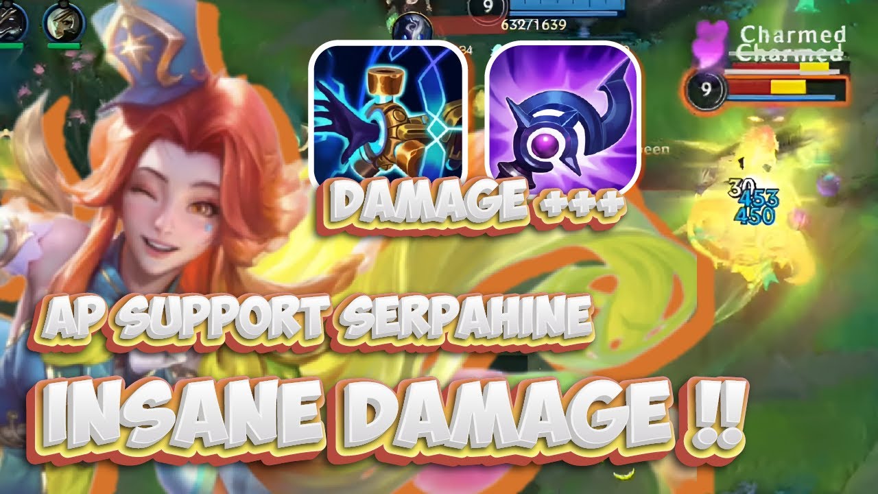 INSANE DAMAGE !! Garden Party Seraphine AP Support Gameplay // Wild Rift (Build+Runes)