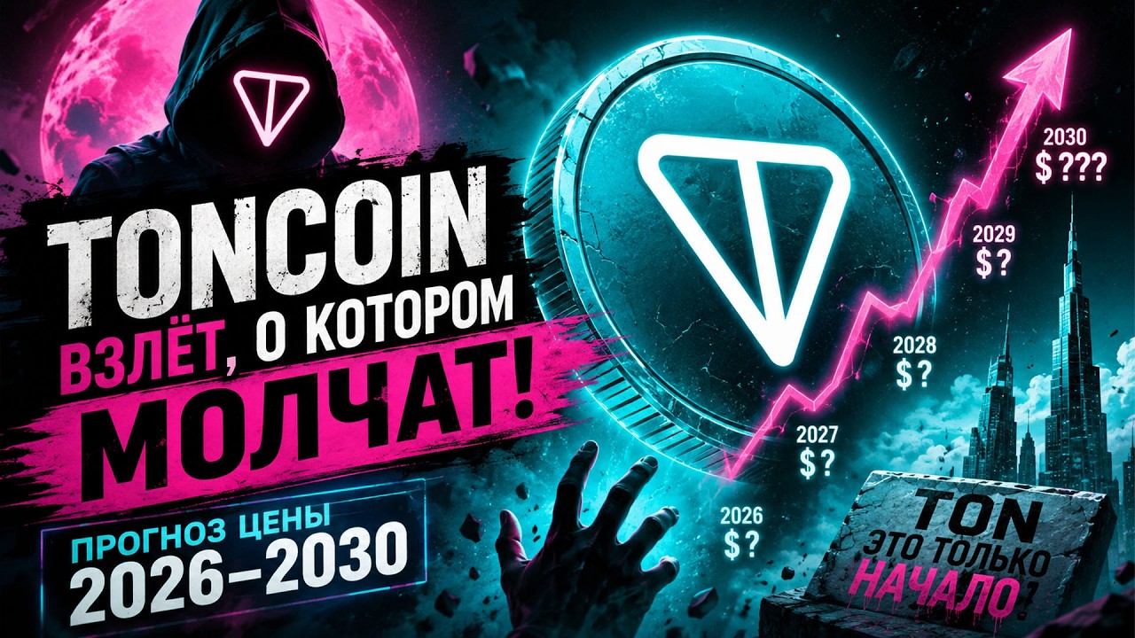 TONCOIN ПРОГНОЗ 2026-2030 ГОД! TON ЕЩЁ ПОКАЖЕТ ВЗЛЁТ?! ГЛАВНЫЕ КАТАЛИЗАТОРЫ НА РОСТ TON!