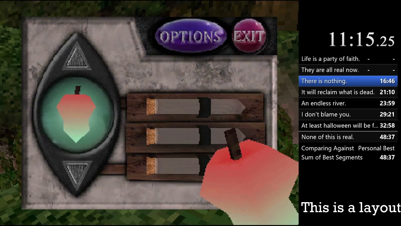 fatum betula all endings speedrun (43:49)