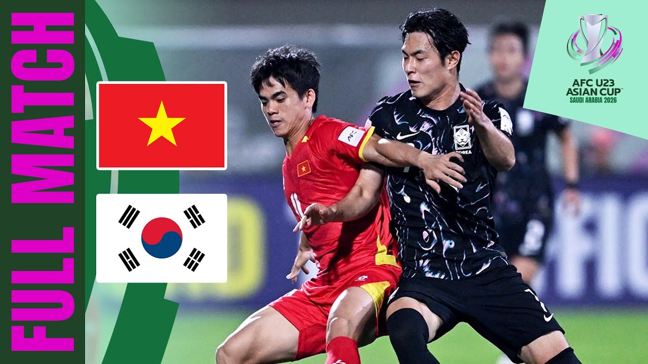 LIVE 🔴 Vietnam vs Korea Republic | 3rd Place Play-Off 🥉 – AFC U23 Asian Cup™ 2026