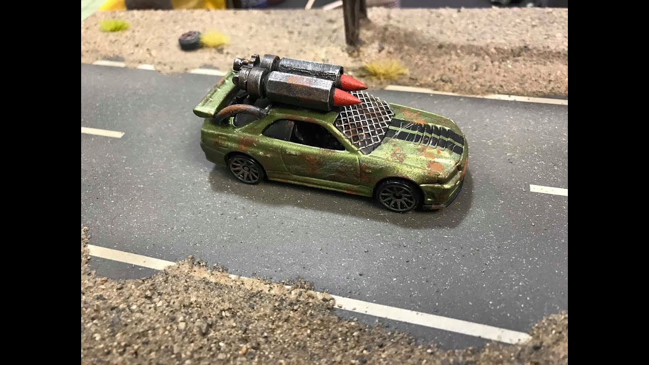 How to make Cars for Gaslands Part 1 Basic Modding.