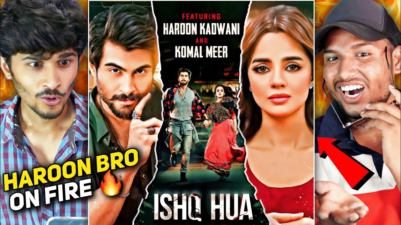 Ishq Hua Trailer Reaction  | Haroon Kadwani | KOMAL Meer | Garam Samosa