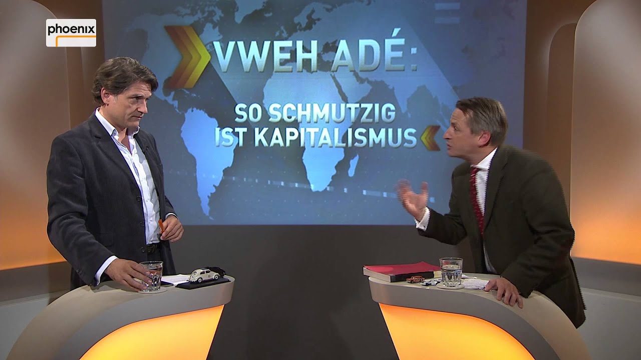Augstein und Blome vom 25.09.2015:  &bdquo;VWEH AD&Eacute;: SO SCHMUTZIG IST KAPITALISMUS
