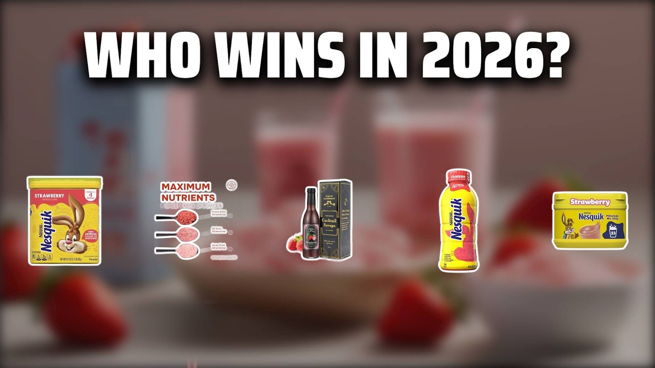 The Top 5 Best Strawberry Nesquik in 2026 - Must Watch Before Buying!