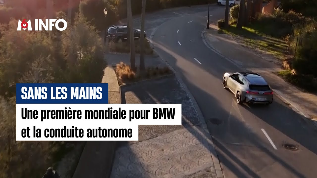 Premi&egrave;re mondiale : on test&eacute; la voiture autonome homologu&eacute;e de BMW