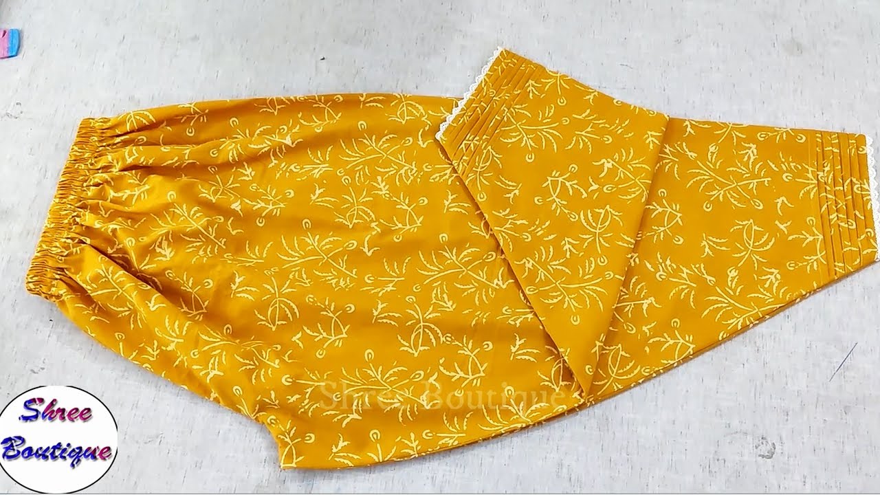 पाकिस्तानी सलवार की कटिंग Very Easy || Pakistani State Salwar Design Cutting and Stitching