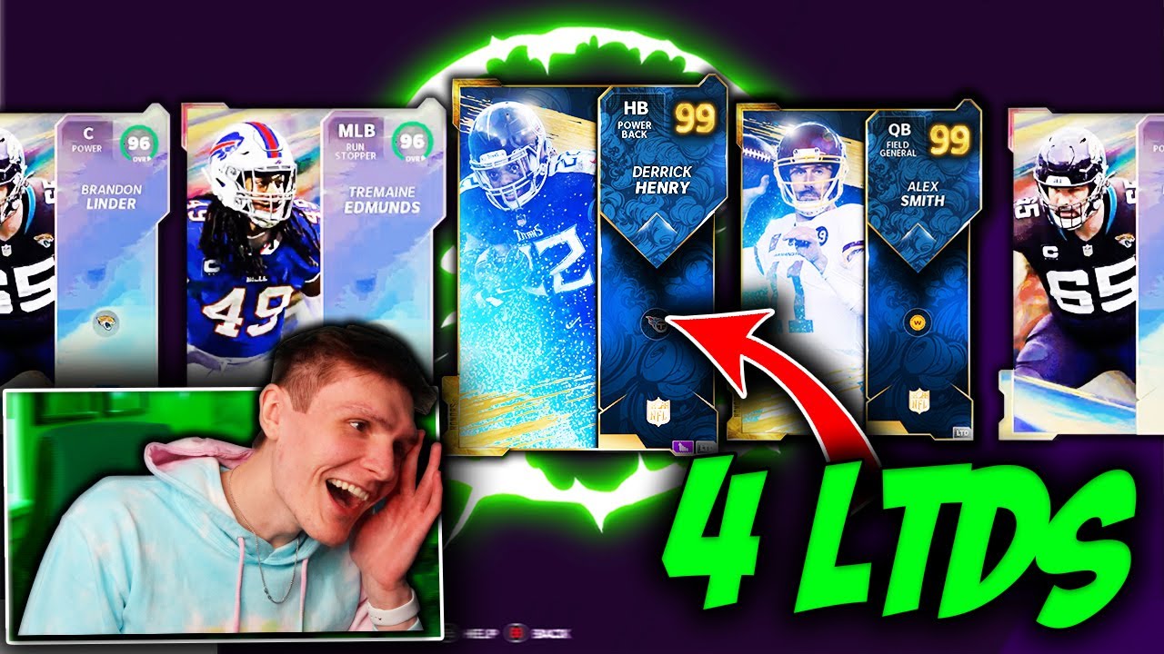*INSANE* 4 LTDS Pack Opening **$1000 Ultimate Legend Pack Opening**... - Madden 21 Ultimate Team