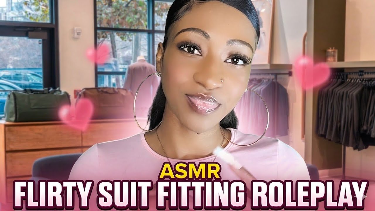 Flirty Suit Fitting ASMR Roleplay (Writing, Nail Tapping, Whispering, Personal Attention, Measuring)