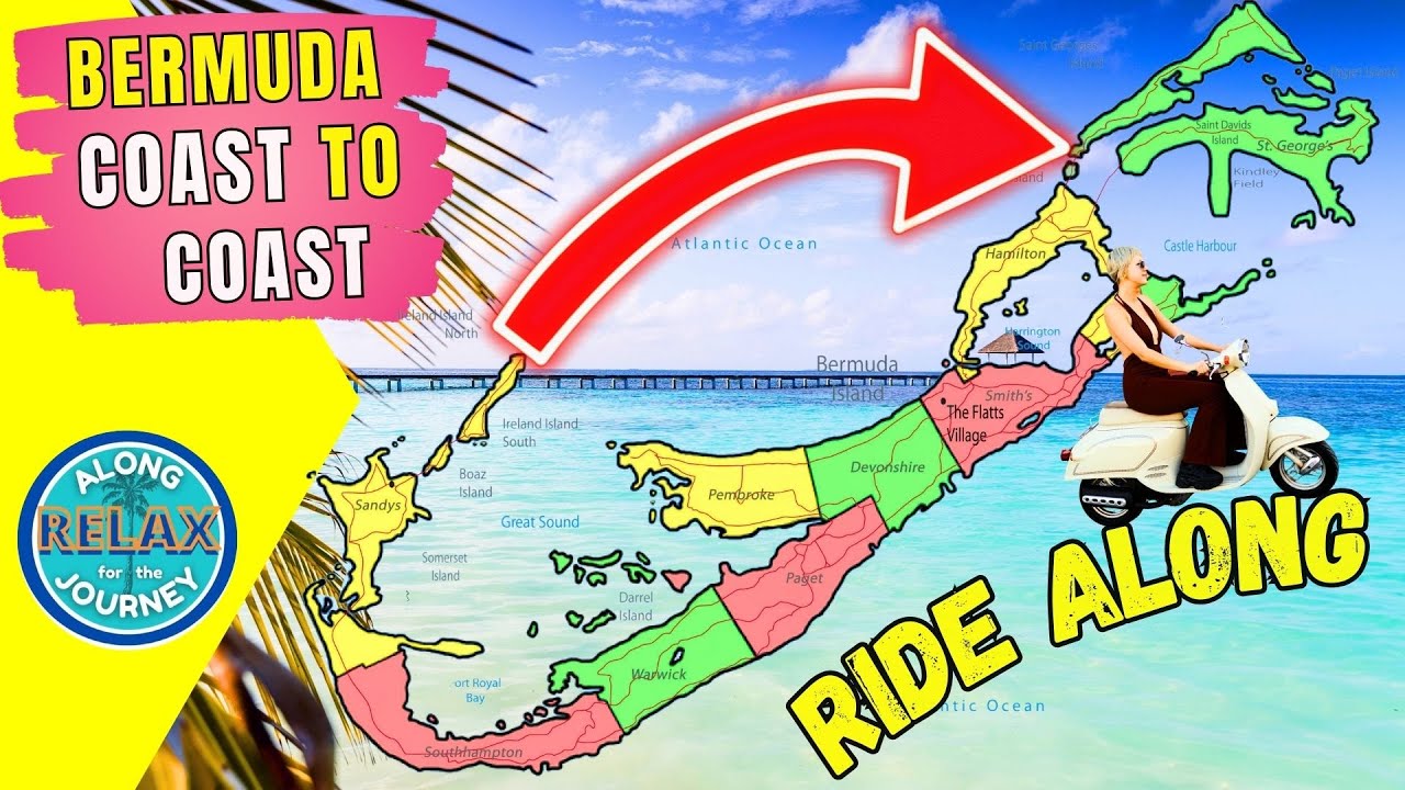 Bermuda Coast to Coast - Ultimate Island Tour - Raw Footage of Bermuda