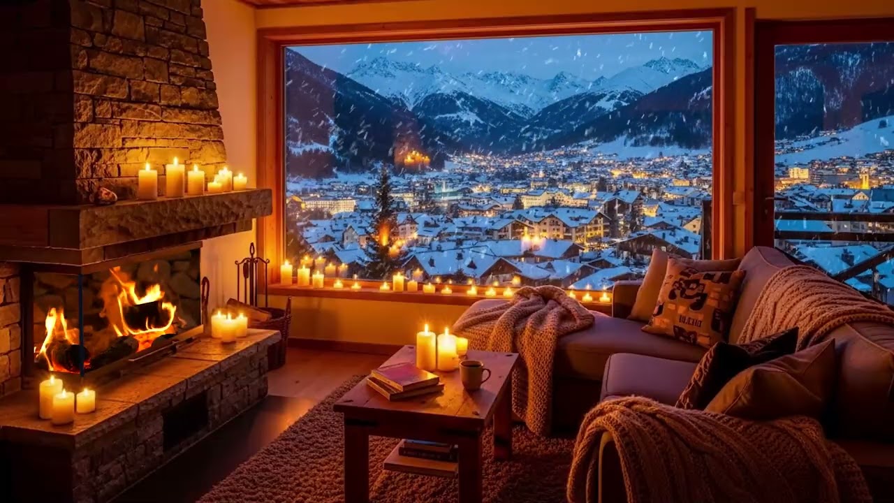 Quiet Winter Evening Piano | Soft Seasonal Melodies for Deep Sleep, Study Focus & Relaxation