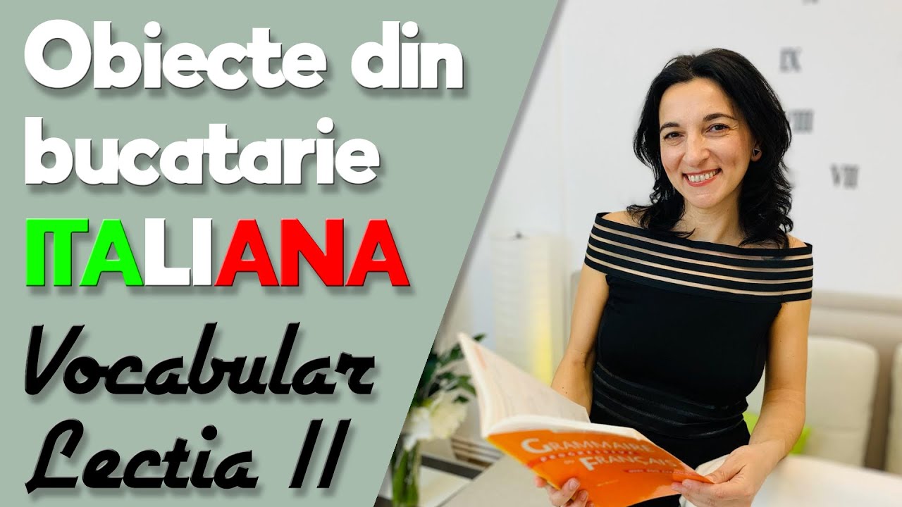 Obiecte din bucatarie | Limba italiana | VOCABULAR