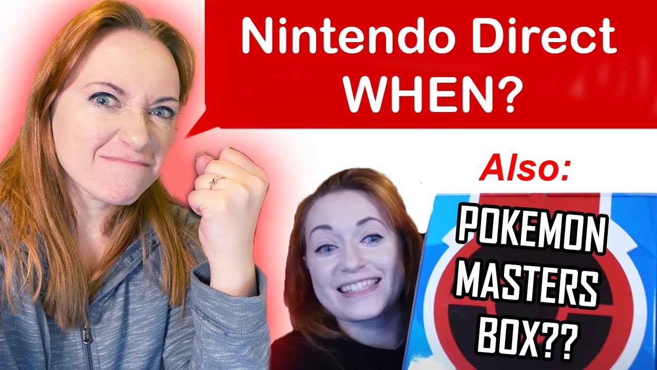 Talking about NINTENDO DIRECTS & Opening a MYSTERY BOX from Pokemon Masters!!😲