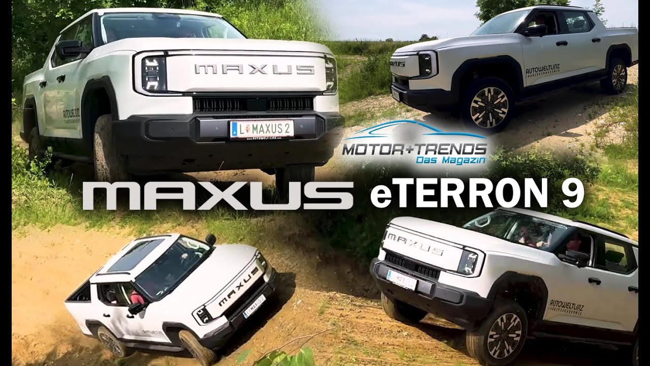 MAXUS eTERRON 9 - idealer Begleiter, egal auf welchem Terrain