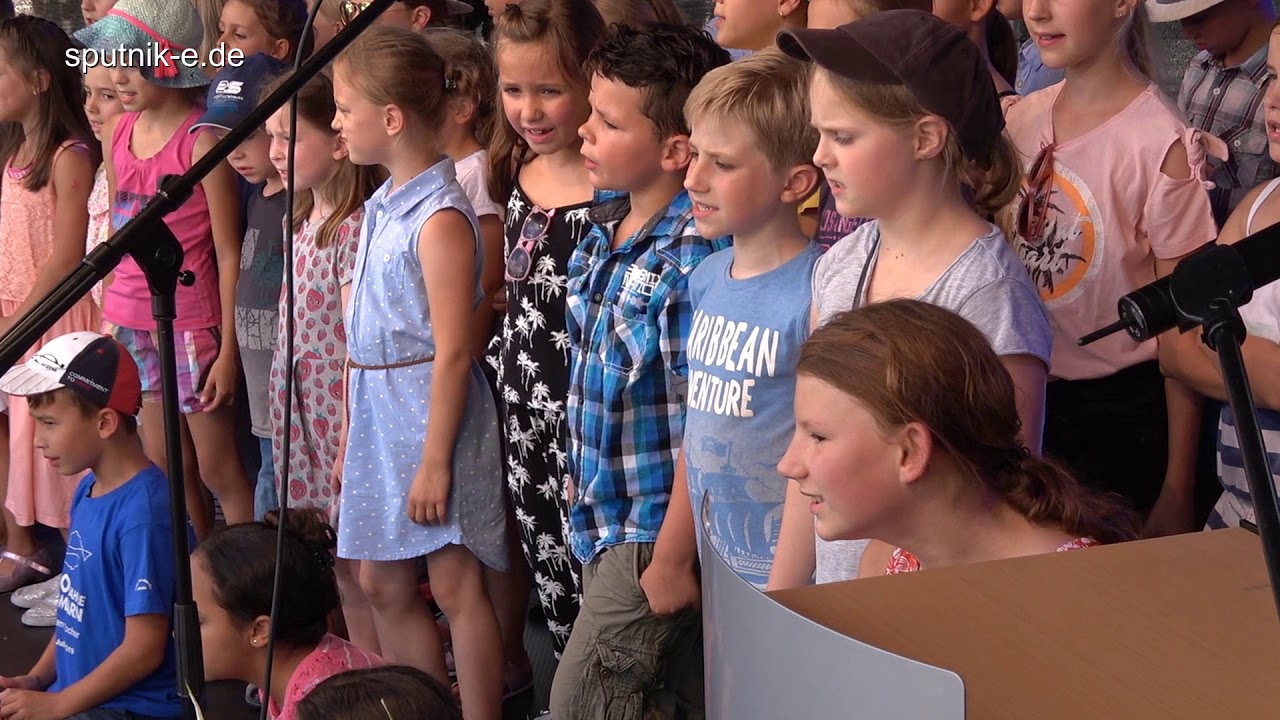 Schüler der Kochertalschule - 700 Jahre Degmarn - Dorf- und Straßenfest
