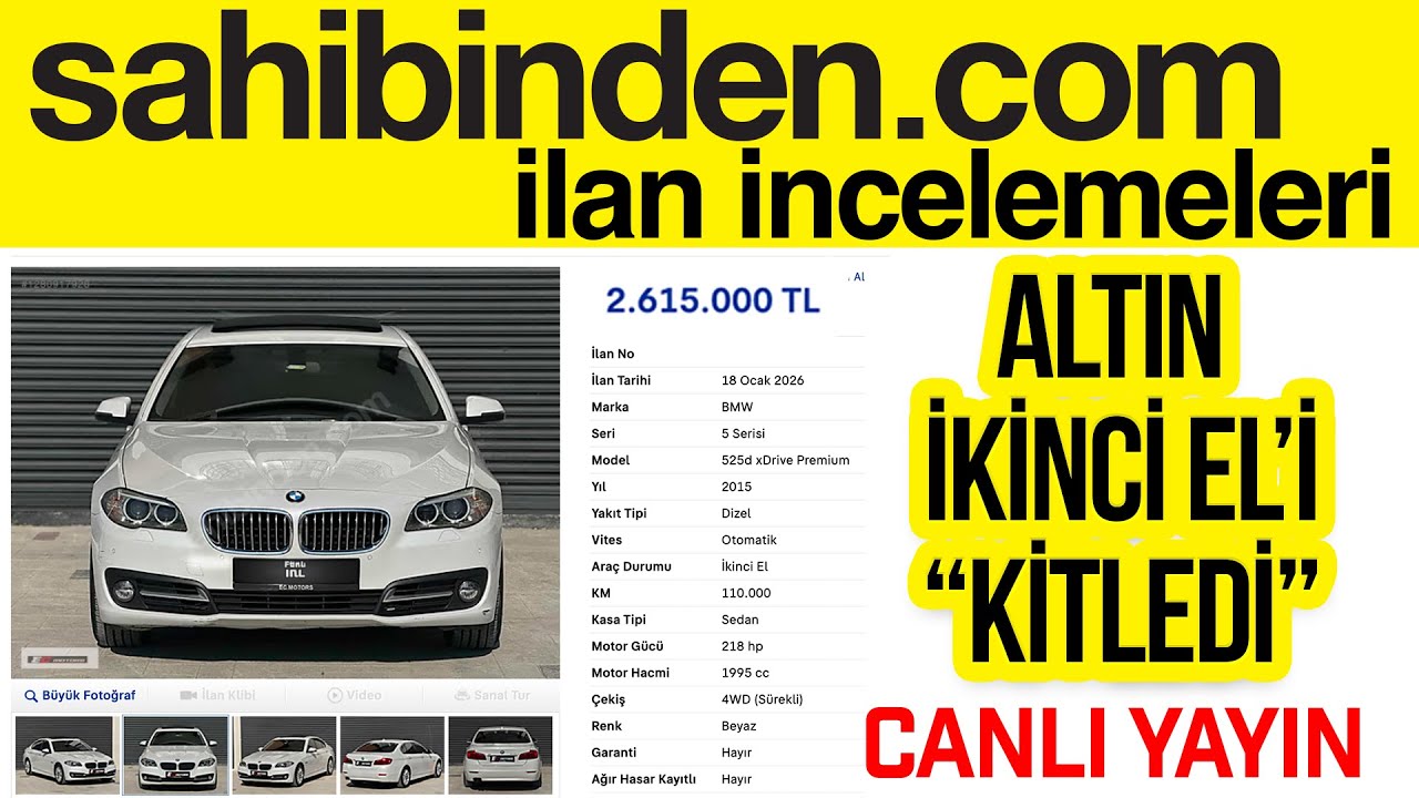 2CR Canlı - 29 Ocak 2026  - Hem Fiyatlar Artıyor, Hem Kampanyalar Geliyor  #sahibinden
