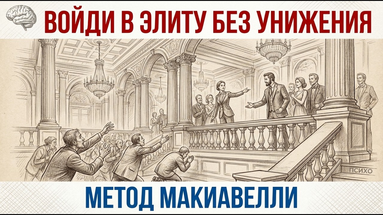 Войди в Элиту БЕЗ Унижения - ЗАПРЕЩЁННЫЙ Метод Макиавелли