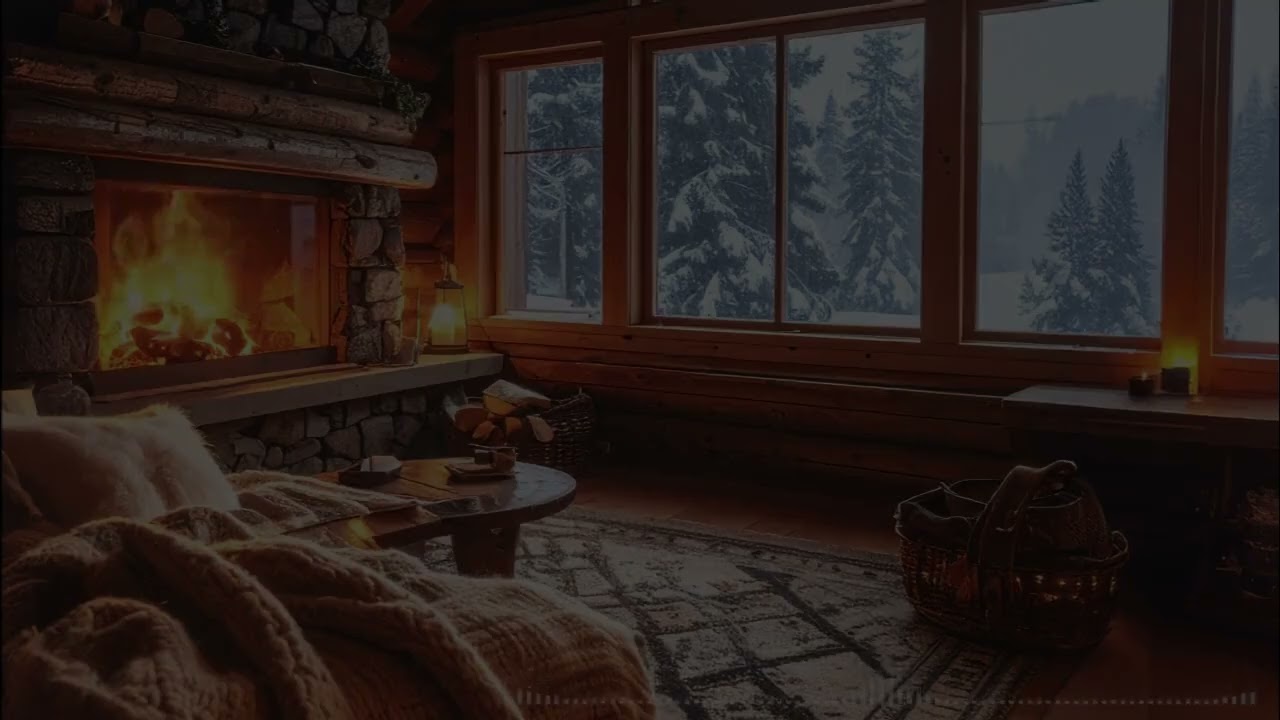 Deep Sleep Instant Relief 💤 9 Hours Dark Screen Blizzard Sound for Insomnia