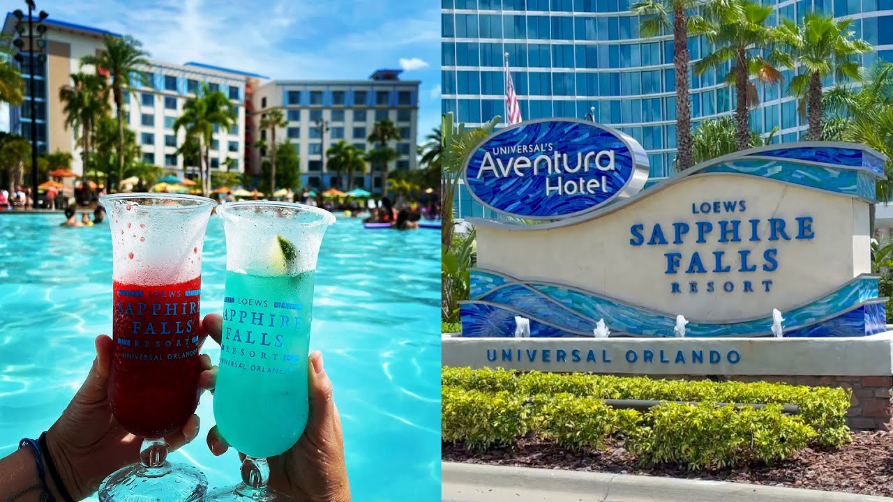 Full Tour of Sapphire Falls Resort at Universal Orlando!