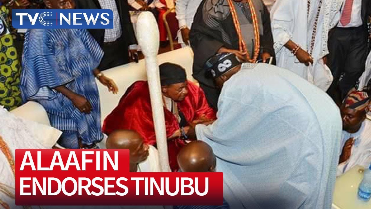 [VIDEO] Bola Tinubu Receives Royal Endorsement From Alaafin Of Oyo