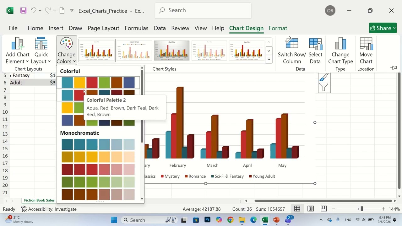 EXCEL Charts
