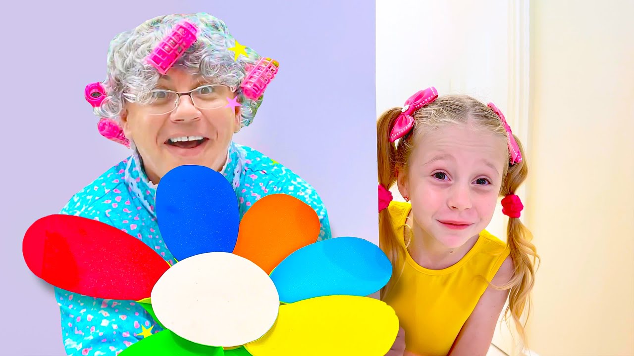 Nastya gibt vor mit magischen Blumen zu spielen | Zusammenstellung von Videos für Kinder