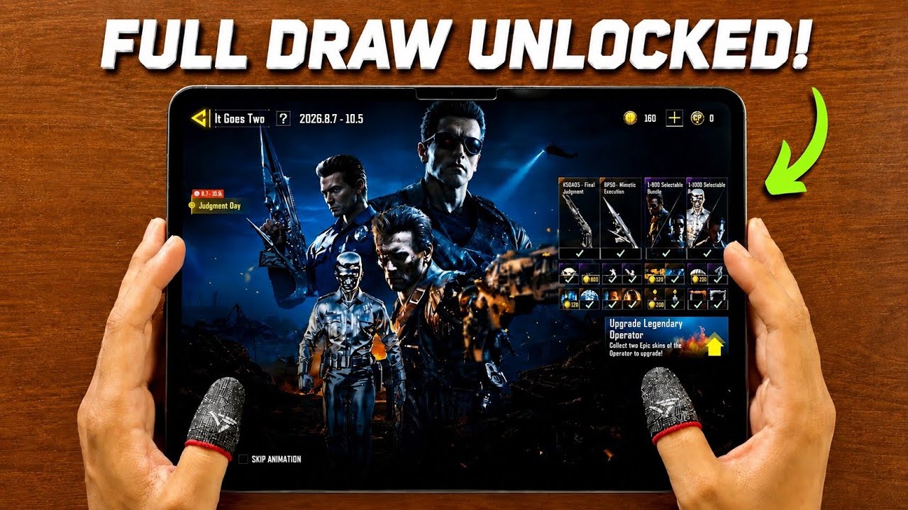 I Bought the Full Terminator 2 Judgment Day Draw in COD Mobile | It Goes Two Draw in CODM