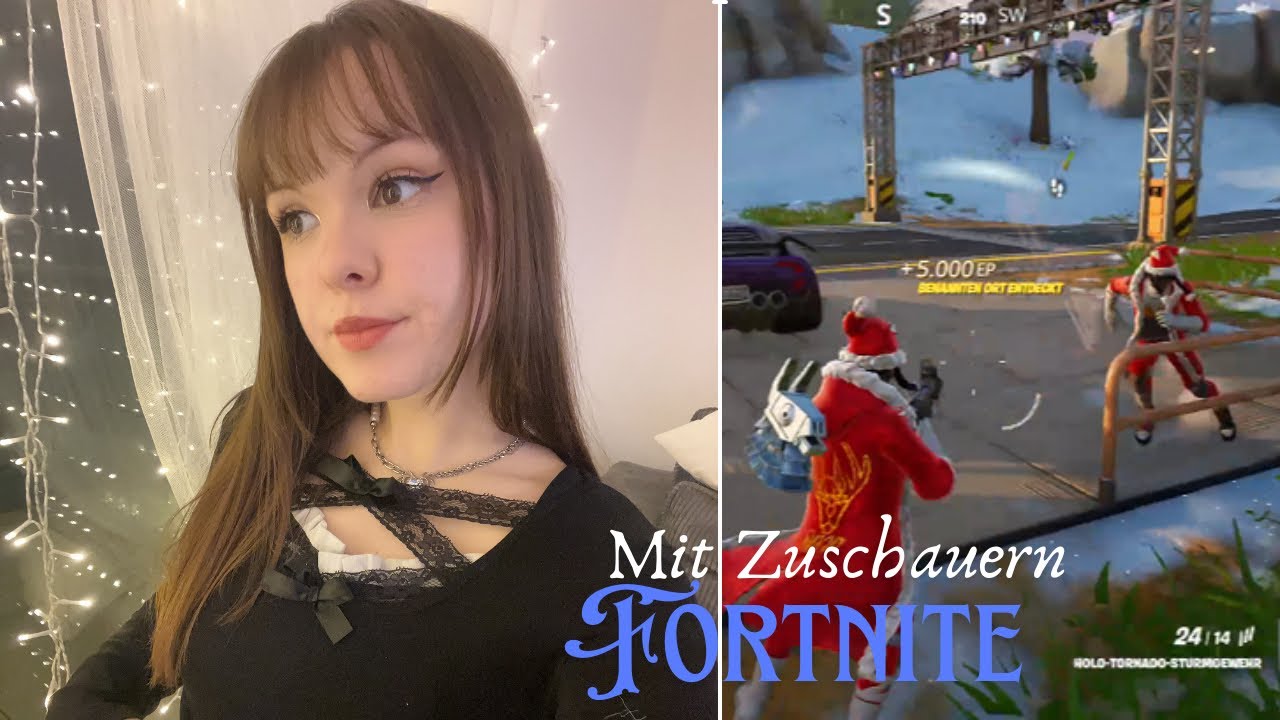 Ich spiel wie ein Bot in Fortnite und meine Zuschauer sind dabei 🔥 |  Bunnyumii