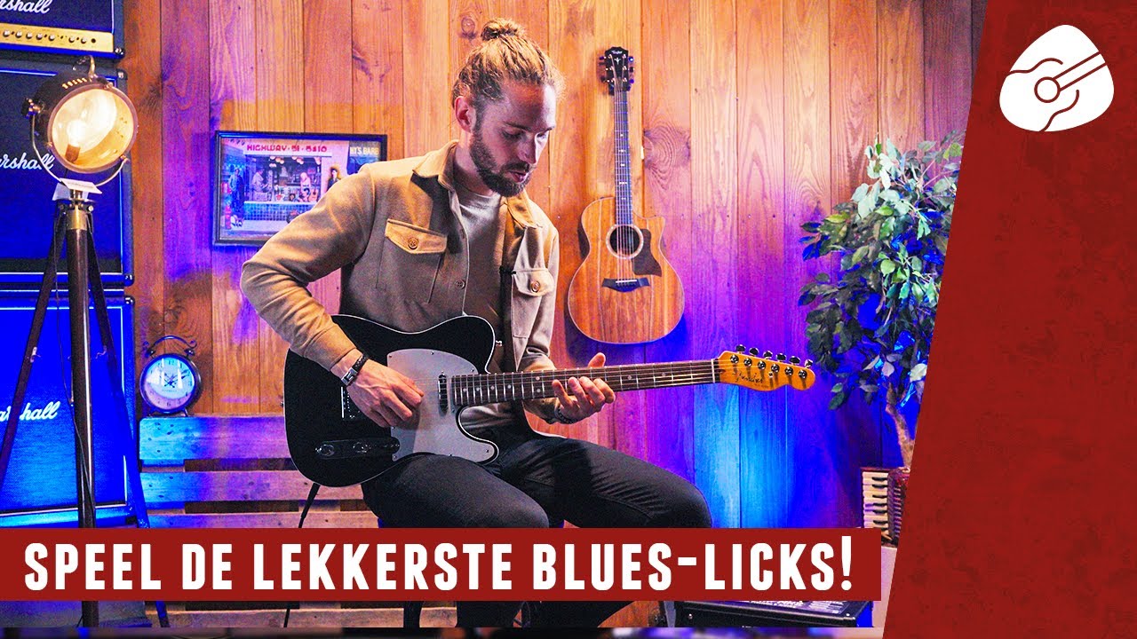 Leer de BLUES TOONLADDER op gitaar!