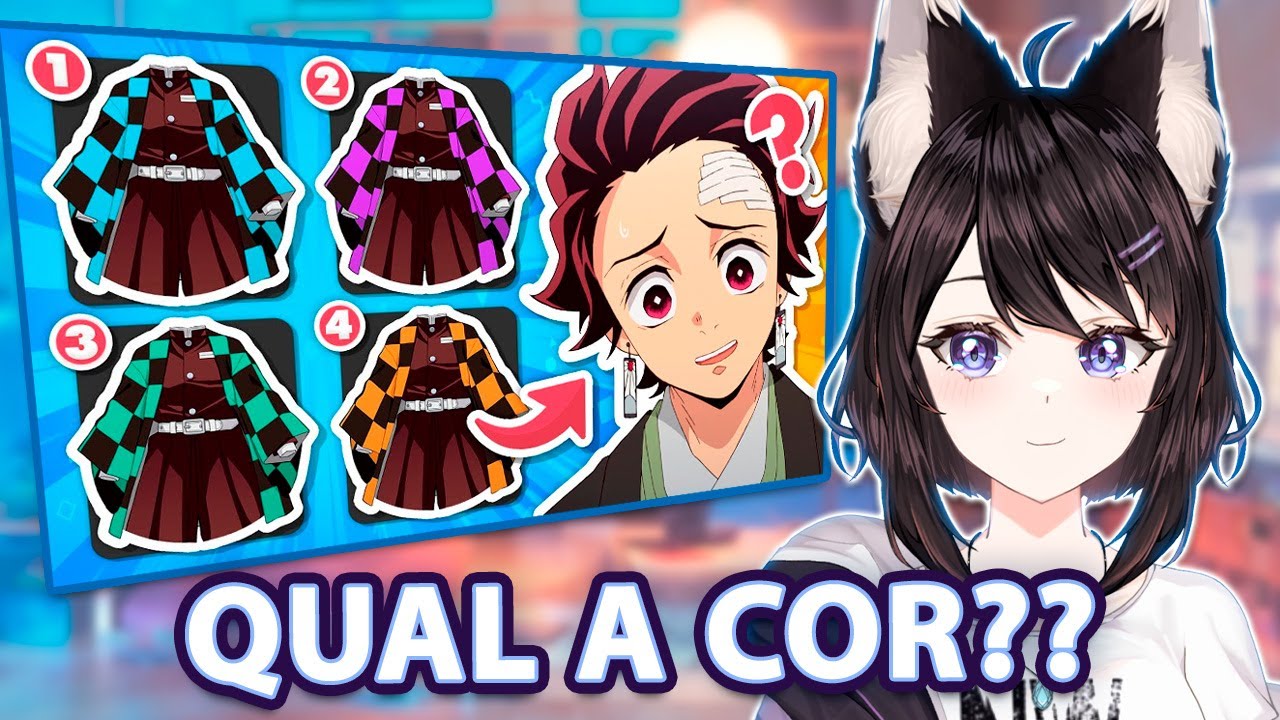 SÓ ACERTO O QUE NÃO CONHEÇO! - Adivinhando as cores originais das roupas de animes!