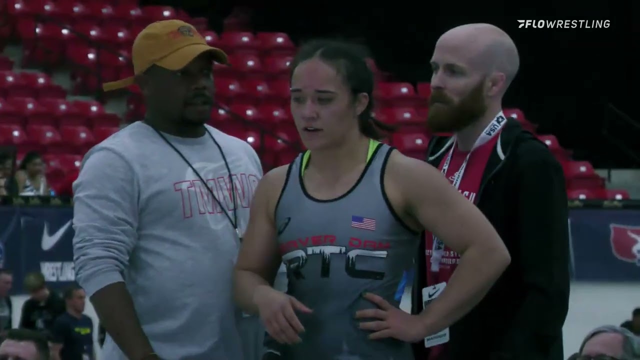Финал в весе до 65 кг: Эмма Брунтил, Titan Mercury Wrestling Club (TMWC) против Мэллори Велте, TM...