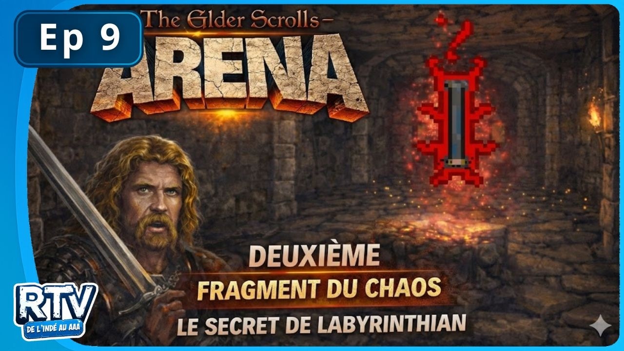 The Elder Scrolls: Arena — Je récupère le second morceau du Chaos ! Ep 9