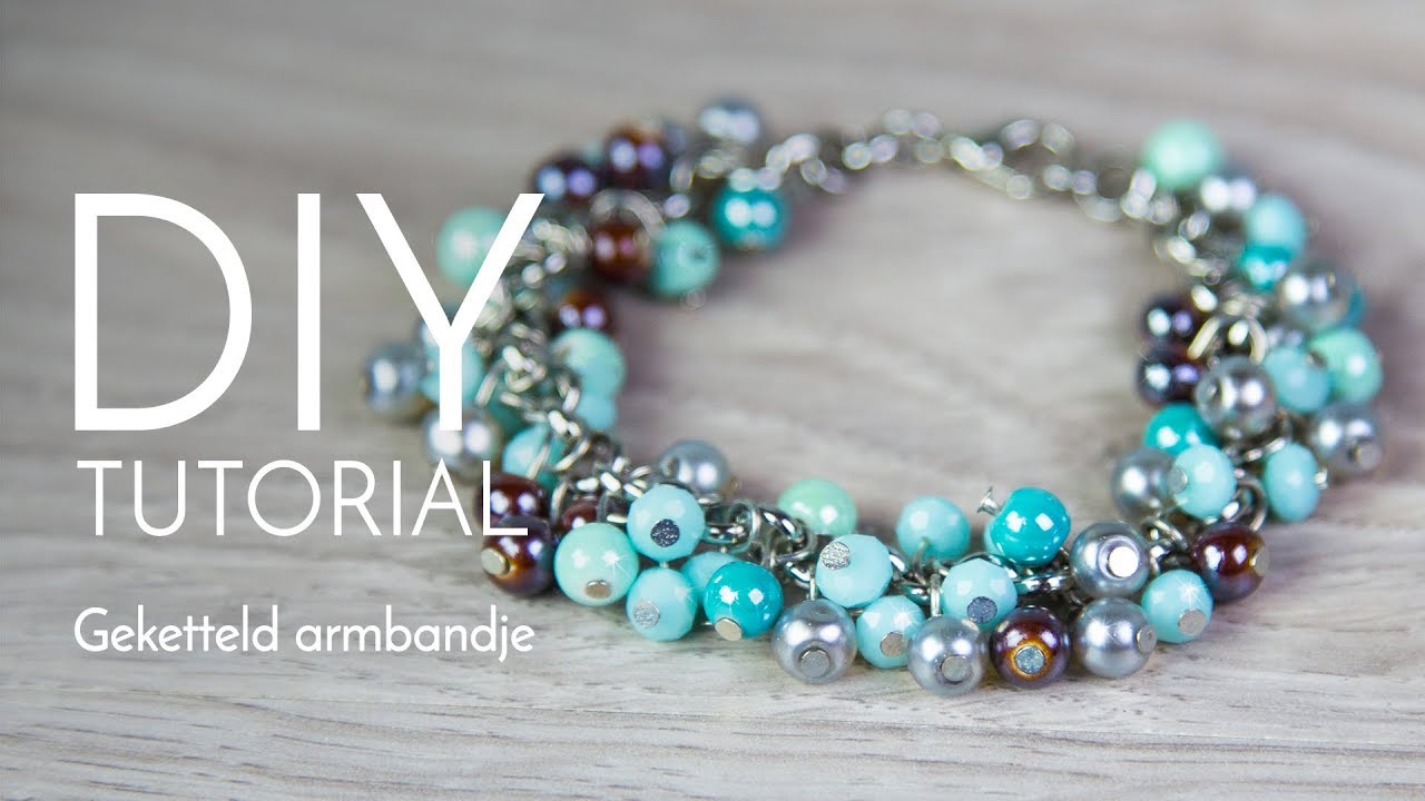 Sieraden maken met Kralenwinkel Online - Geketteld armbandje