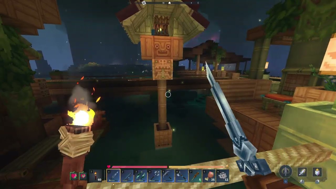 Relaxing Hytale gameplay ( no talking.) Outlands zone.
