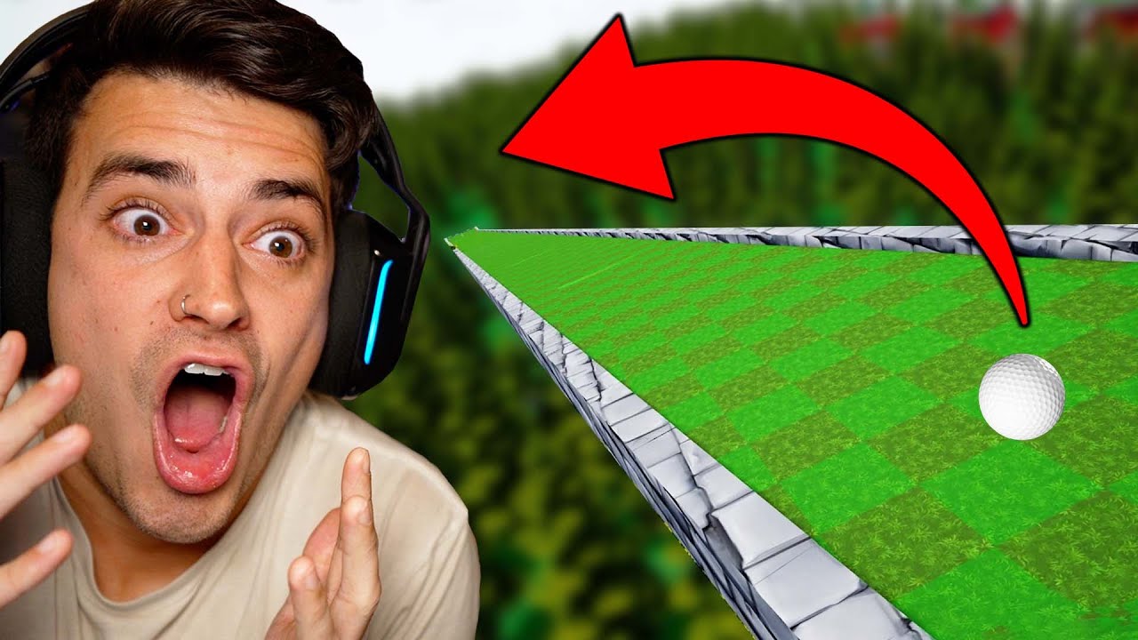 I HIT THE CRAZIEST HOLE-IN-ONE SHOT! (Golf It)