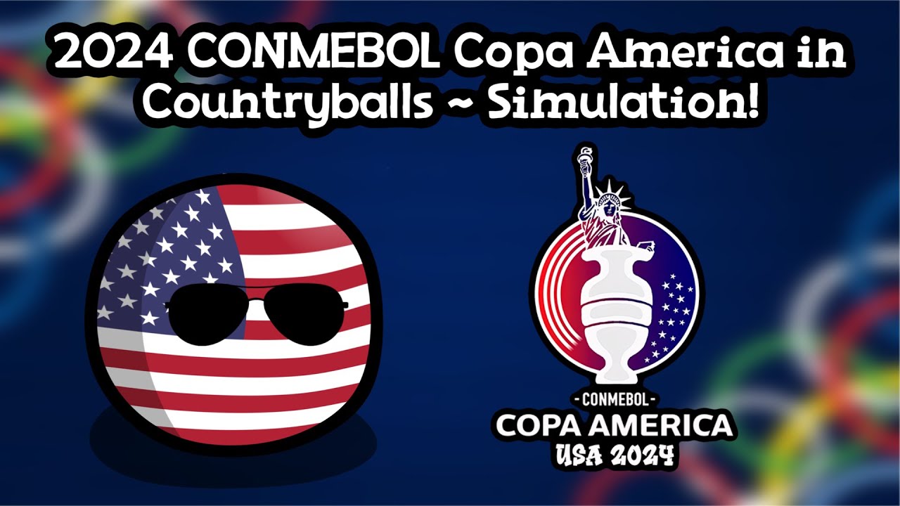 2024 CONMEBOL Copa America (USA) in Countryballs!