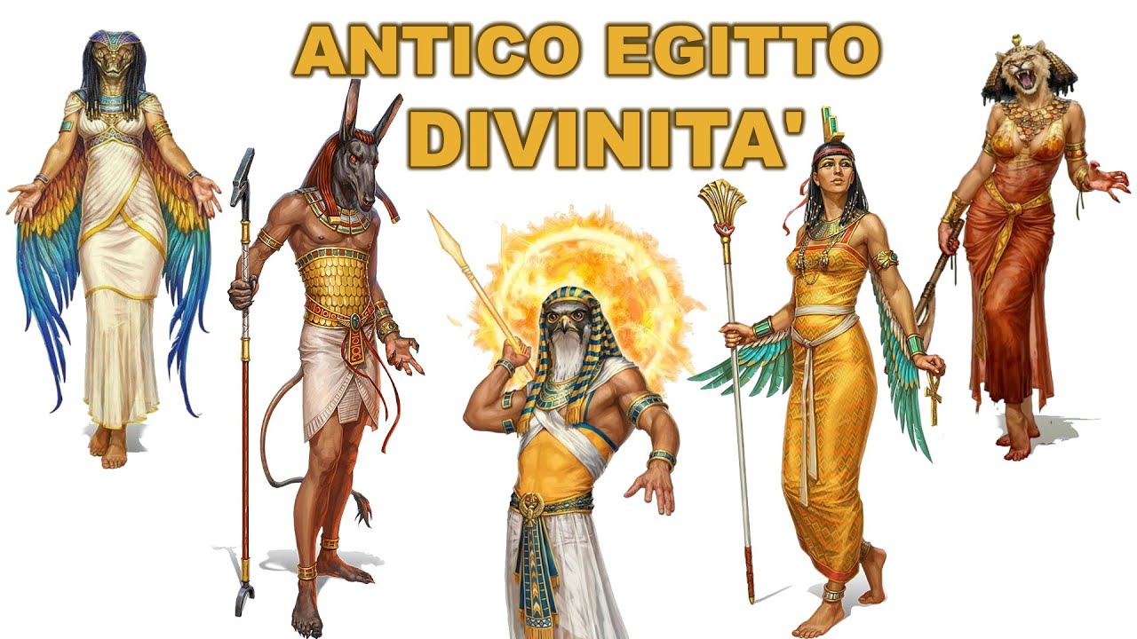 🐊🐈 Religione e Divinità dell'Antico Egitto - Dei e Dee Egizi 🌴 (Gli Egiziani, Studiare Storia 📚)