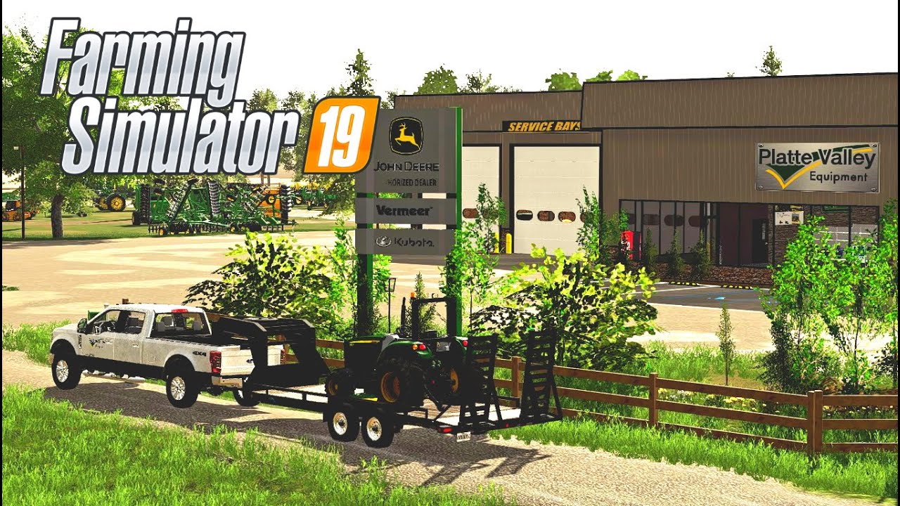 Buch Mow Grass?? Cleaning Up The Platte Valley Equiptment Yard FS19 RolePlay!!