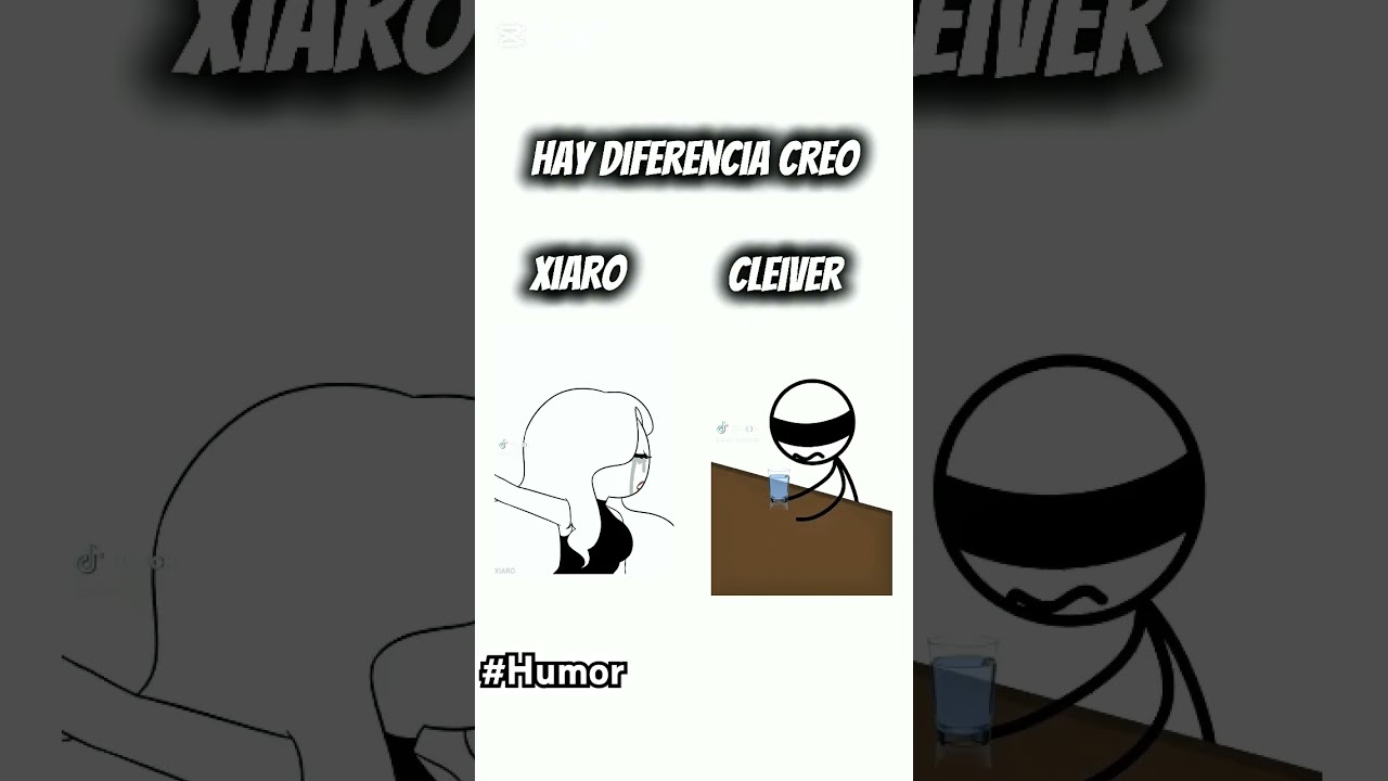 diferencia #suscribete #humor #clips #cleiver #xiaro